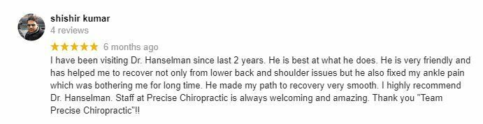 Chiropractic Troy MI Precise Chiropractic Testimonials